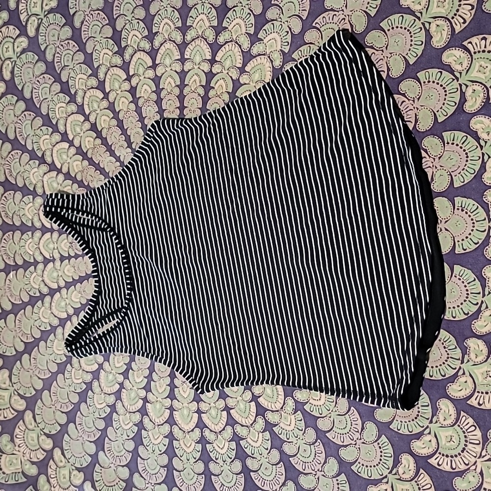 Lululemon Stretchy Striped Stylin' Tank Top
